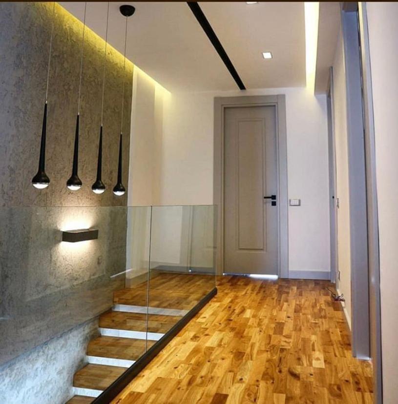 Chantier client, installation d'une porte d'intérieur