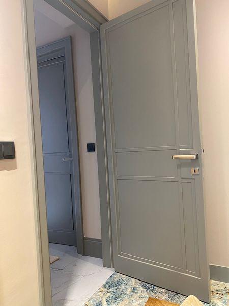porte intérieure laquée